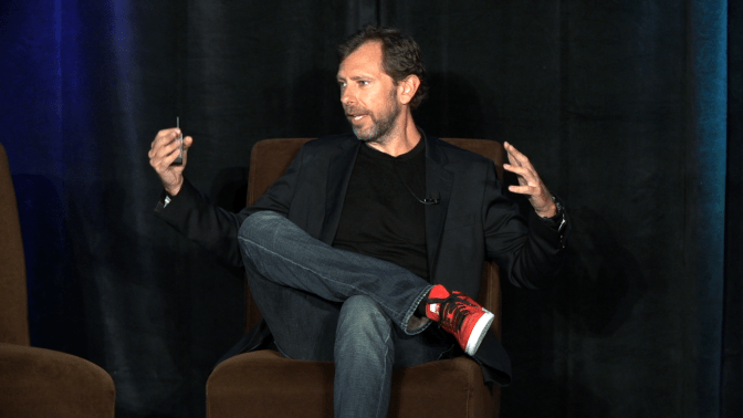 HomeExchange's Jim Picknell countered some digital wisdom during his presentation at EyeforTravel 2016 in San Francisco.