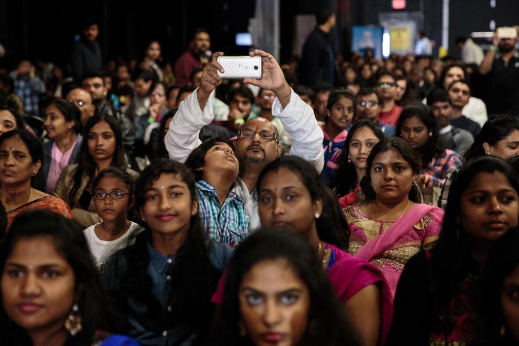 Attendees watch the performance. Photo by: Sara Hylton